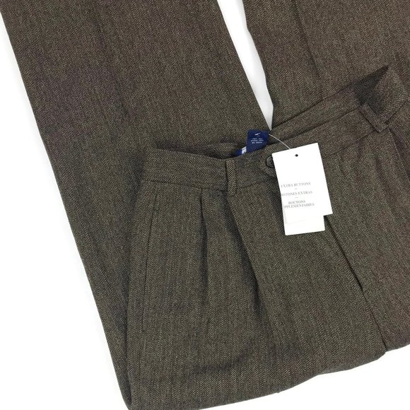 Ralph Lauren Wool Tweed Dress Career Pants Size 8 - Picture 7 of 15